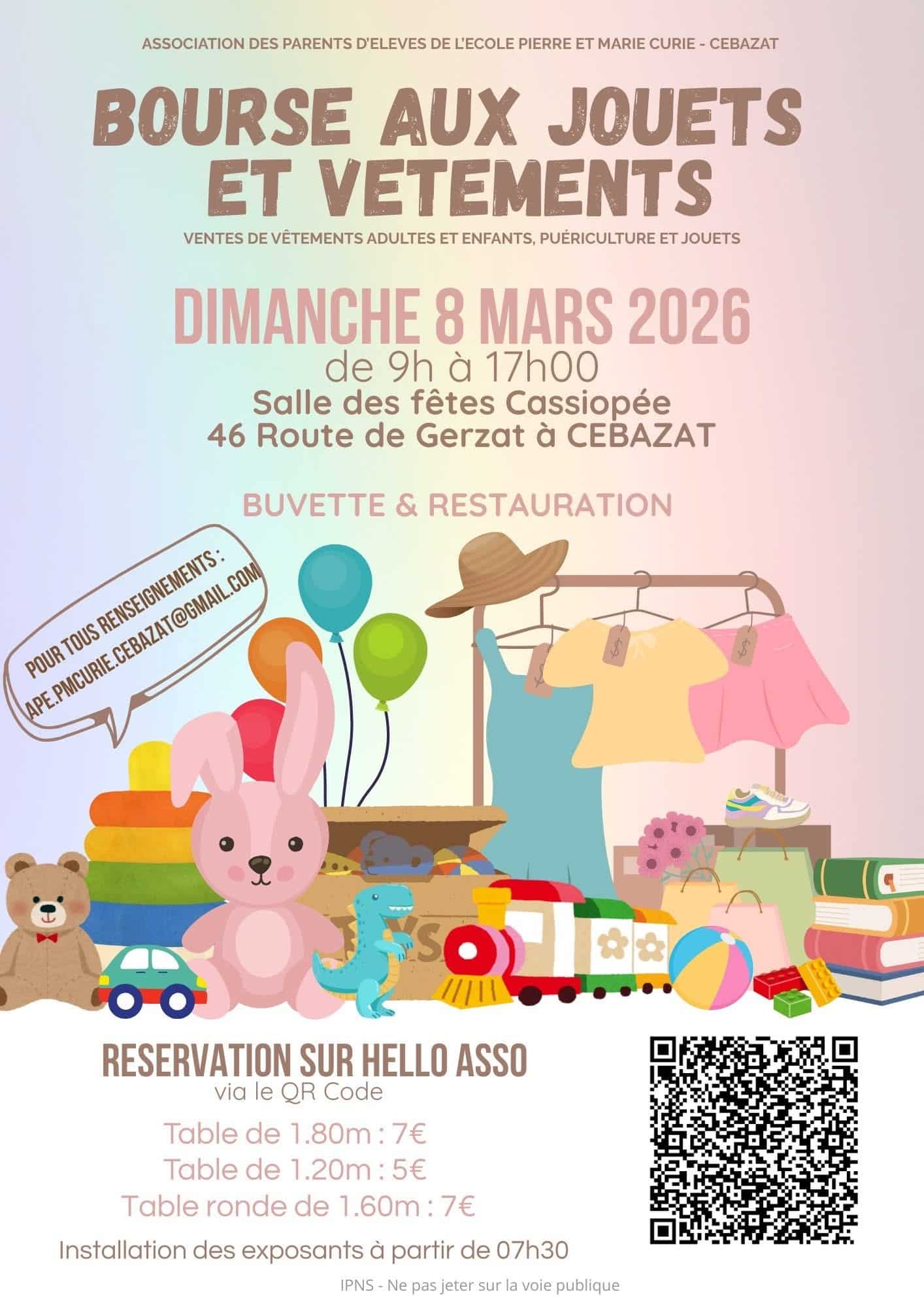 bourse aux jouets 8 mars